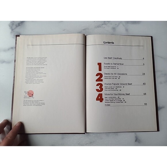 Better Homes and Gardens All-Time Favorite Beef Recipes Hardcover - Picture 3 of 10